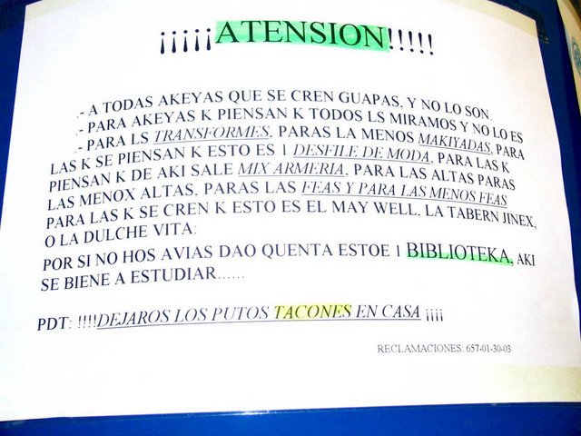 ¡atension!