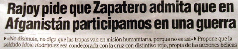 Rajoy pide