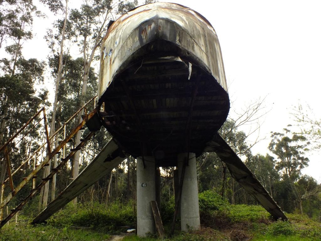 Avión en Pontevedra